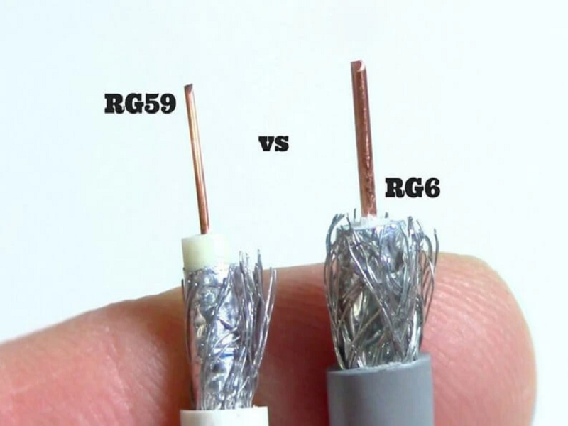 کابل‌های RG59 و RG6